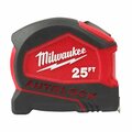 Milwaukee Tool 16' Compact Auto Lock Tape Measure ML48-22-6825